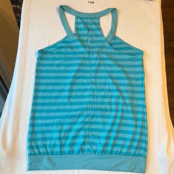 Old Navy Women’s Sleeveless V-neck Workout Active T-shirt size M, Blue - Picture 5 of 5